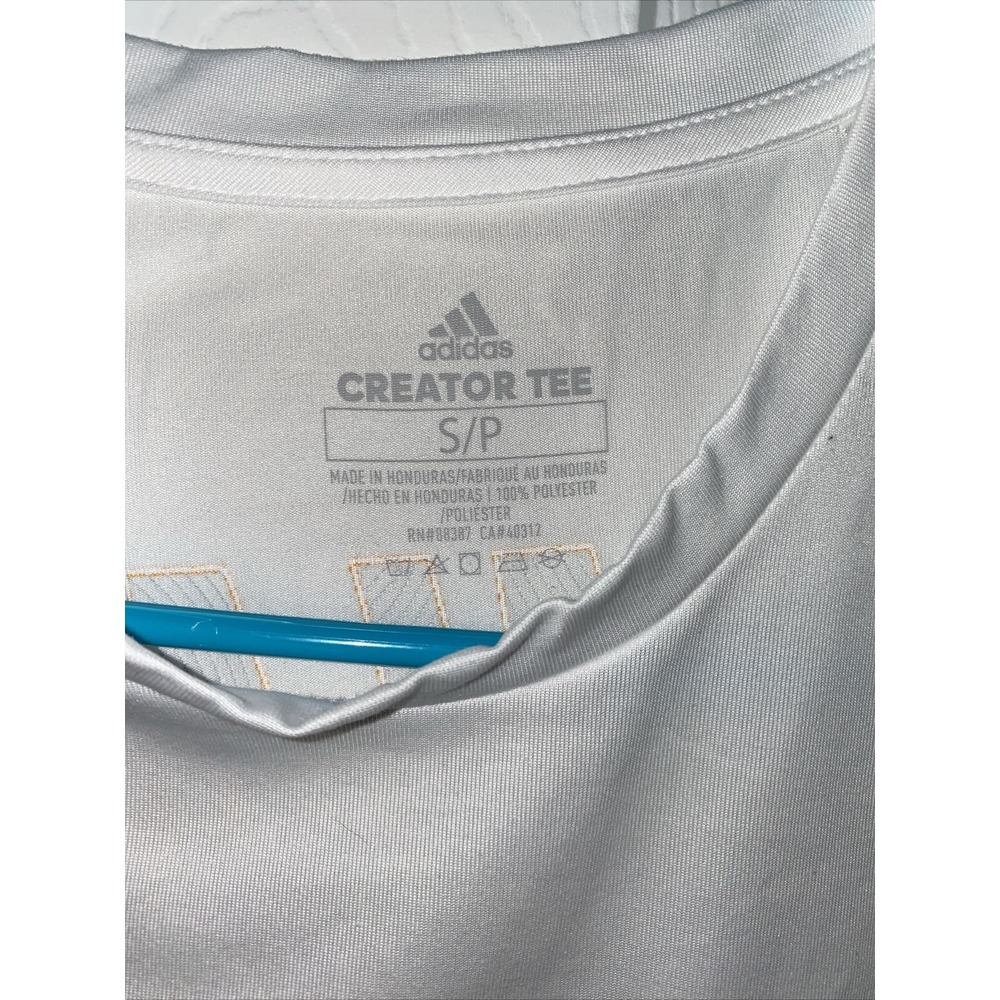 LA Galaxy‎ adidas creator club T-shirt jersey, white, size small - Picture 3 of 7